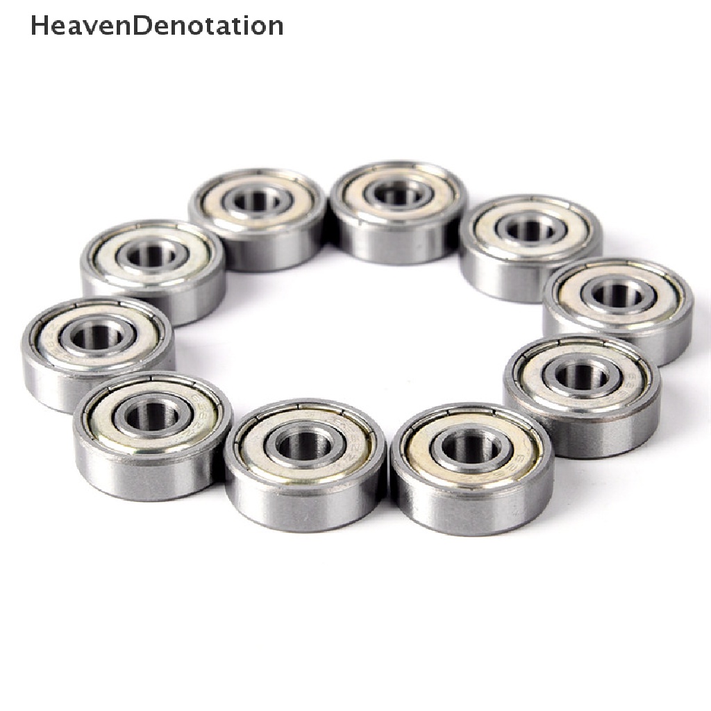 10pcs Bola Bearing Bahan Stainless Steel Ukuran 626-zz 6mm Untuk Industri