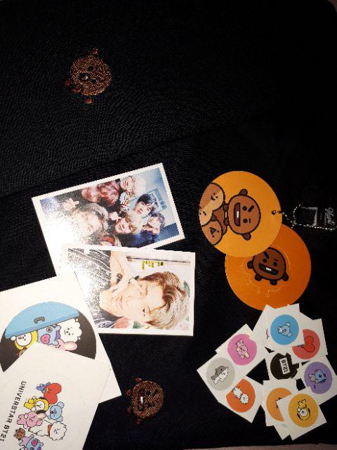 Bt21 X Monopoly Deco Sticker Mang Sharing Set Bts (ready Stock)