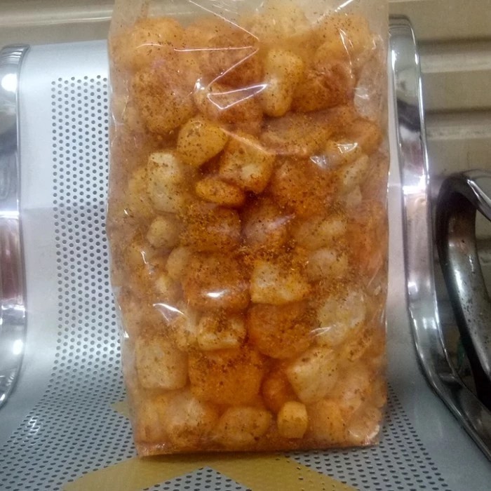 

KERUPUK KULIT SAPI SUPER RENYAH GURIH DAN LEZAT 110 GRAM - Pedas