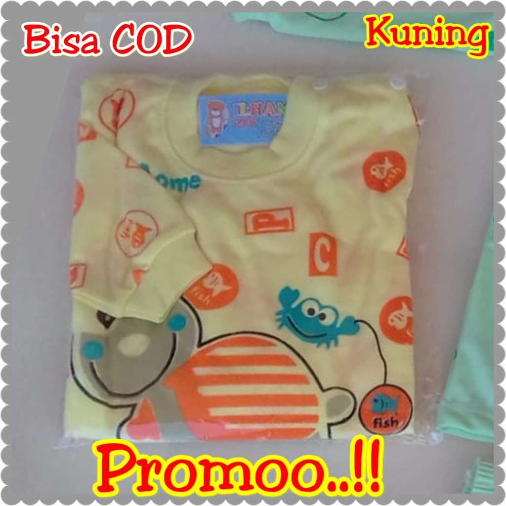 Baju celana bayI Kaos Warna Panjang Termurah