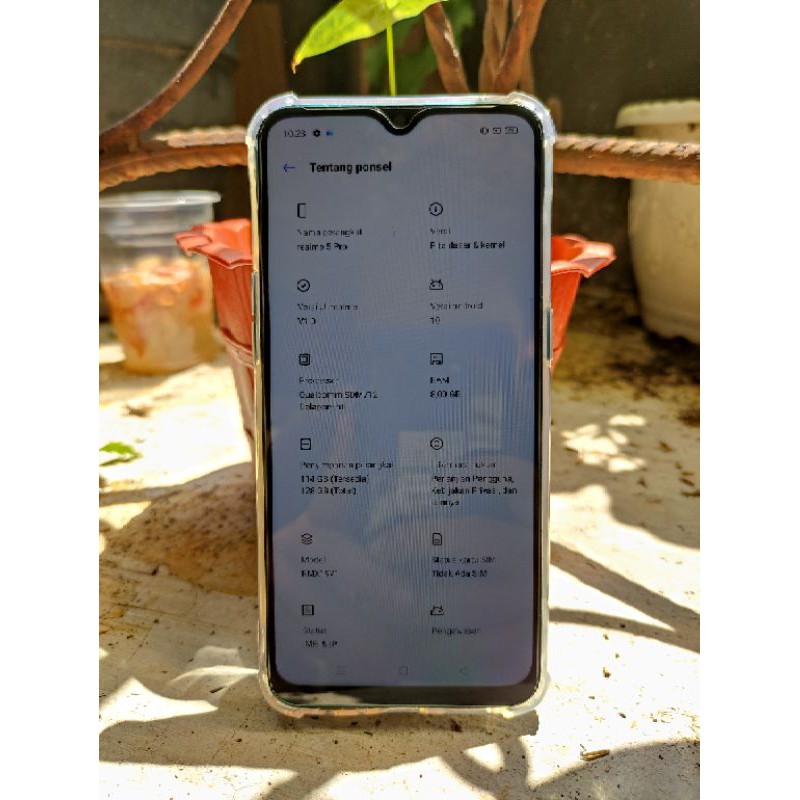 Realme 5 pro 8/128 GB second berkualitas Gaming phone9