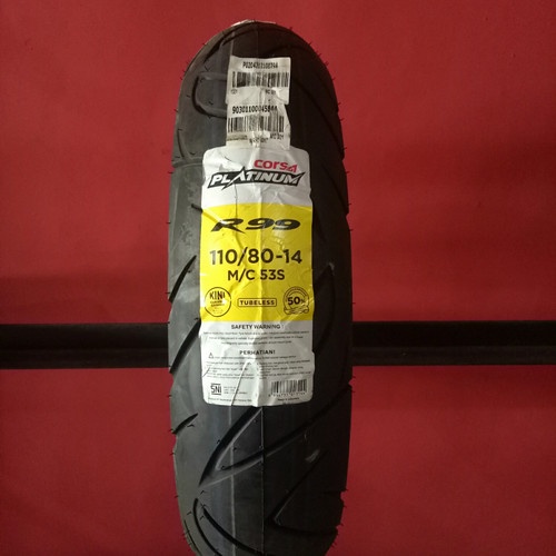 Ban Motor 110/80-14 Corsa Tublles