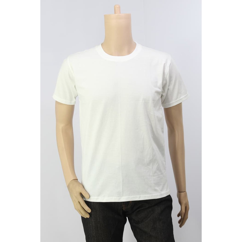Kaos polos putih pendek 20s-Grosir Kaos Polos