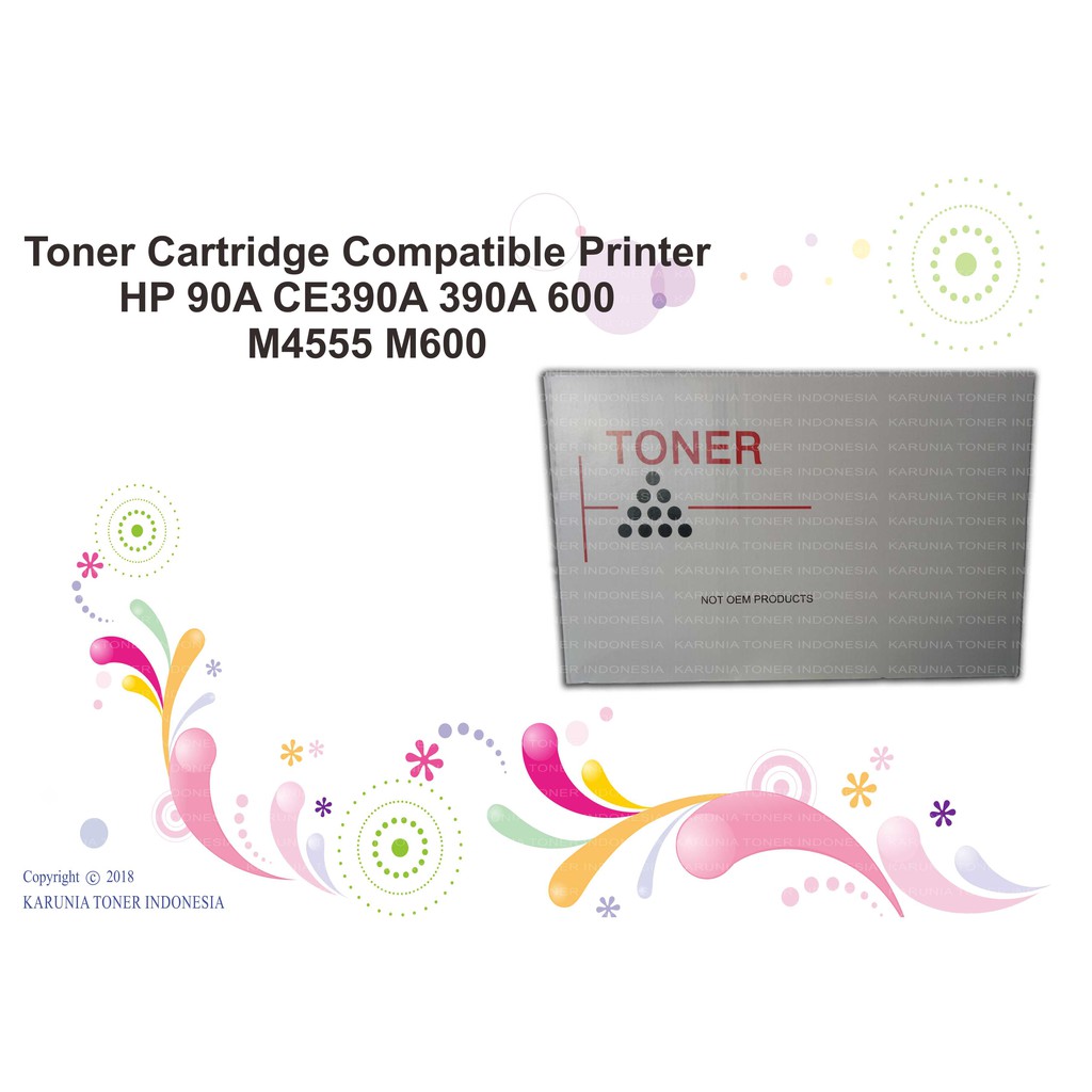 Toner cartridge compatible printer hp 90a ce390a 390a 600 m4555 m600