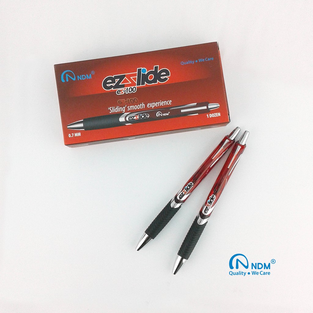 

Bolpen Semi Gel NDM Ezslide Es-100 Merah