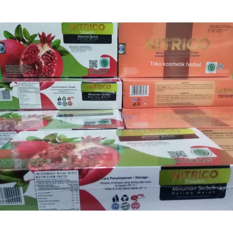 

Nitrico Termurah paket 3 in 1 Nitrico Delima & Nitrico Cokelat