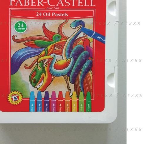 

Hexagonal Oil Pastel 24 Pcs (#120089) / Crayon faber castell