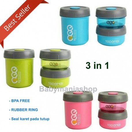 Lunch Box / Kotak Makan Tedemei 6943 - Soup Bento / Rantang / Tempat