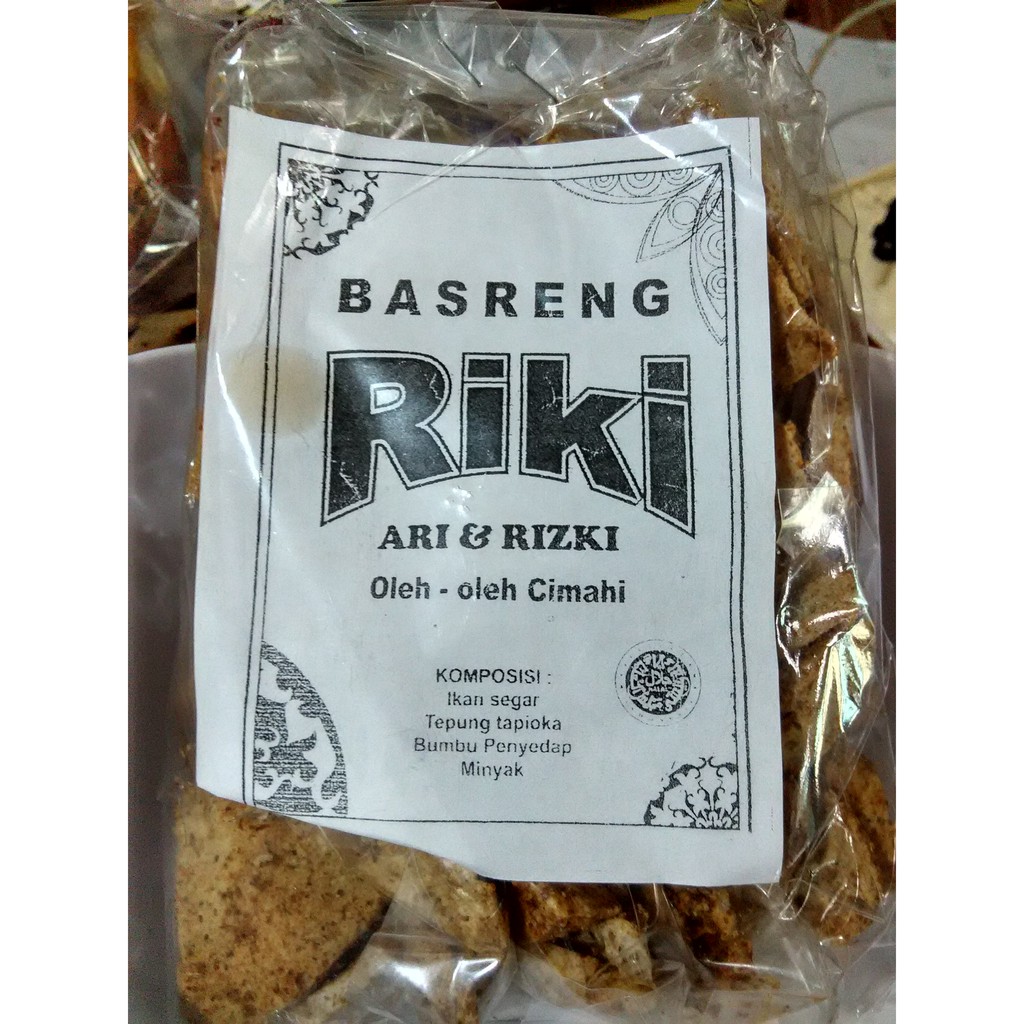 Jual Basreng Riki Kemasan Eceran Kecil Kecil Kemasan Baru Lebih