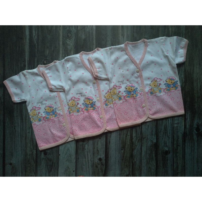 Atasan Bayi Lengan Pendek 0-3 Bulan