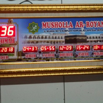 jadwal sholat masjid otomatis jakarta