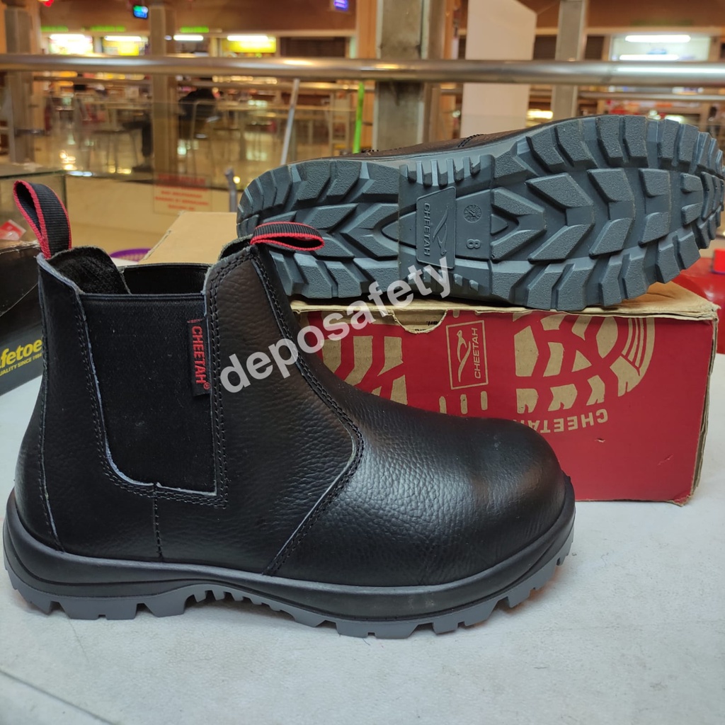 Sepatu Safety Cheetah 7110H Original SNI - Safety Shoes Cheetah 7110h BERKULITAS