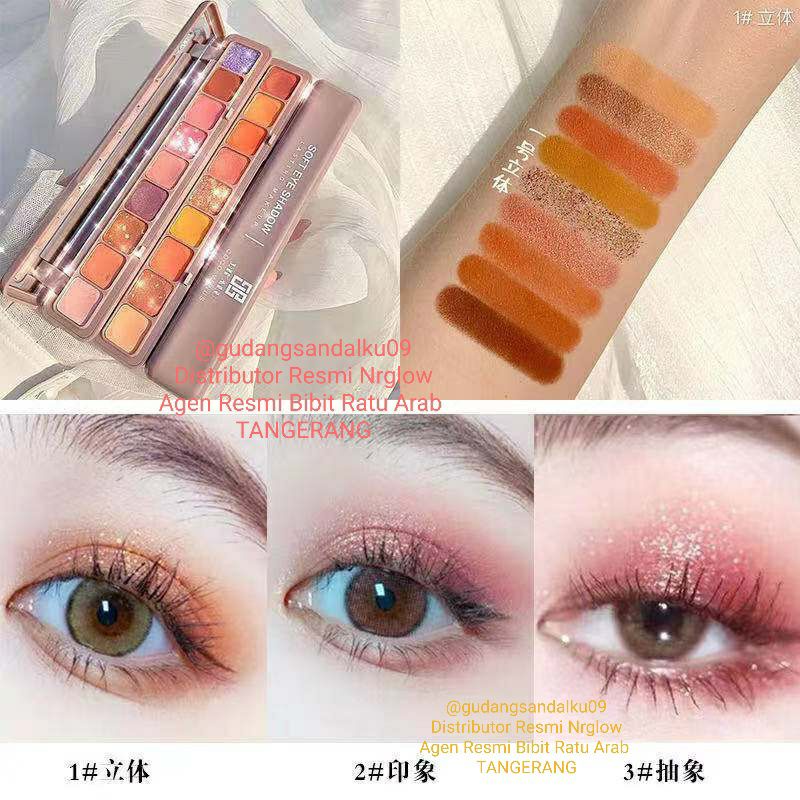 Korean Eyeshadow Palette Eyeshadow Murah Matte Eyeshadow Palet 9 Warna Waterproof