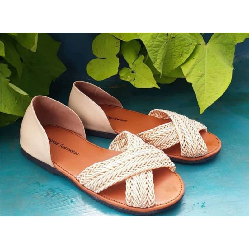 triblee footwear sandal wanita flat