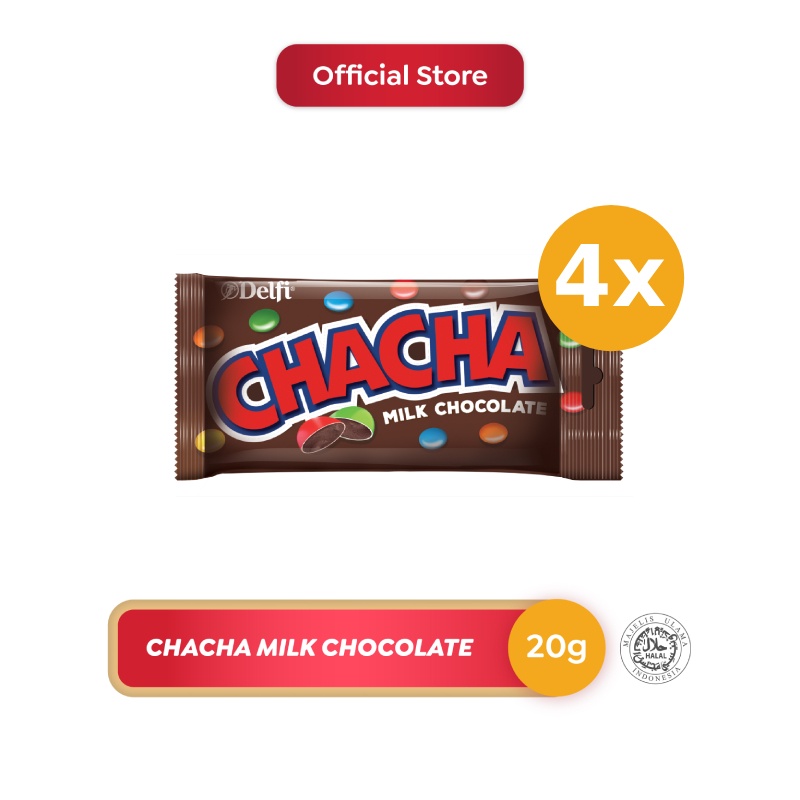 

Chacha Milk Chocolate 20 g x 4 pcs