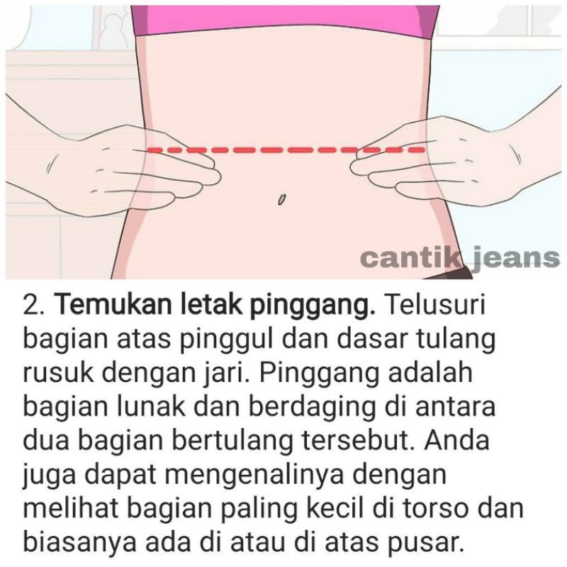 Cara Mengukur Lingkar Pinggang Dan Pinggul : Cara Mengukur ...