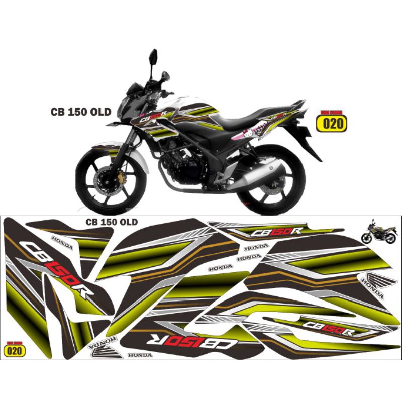 Striping cbr old/stiker body cbr old/Decal cbr old/ variasai  body cbr old