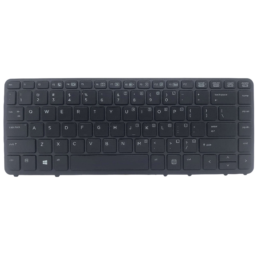 HP KEYBOARD Elitebook 840 G1 850 G2 855 G2 ZBook 14 G1 14 G2 736654-20