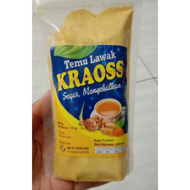 

Minuman serbuk temulawak