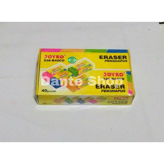 

Penghapus / Eraser Joyko 526-B40Co ( 4 Warna )