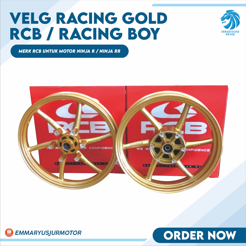VELG RACING RCB NINJA R ATAU NINJA RR VELG RCB NINJA GOLD