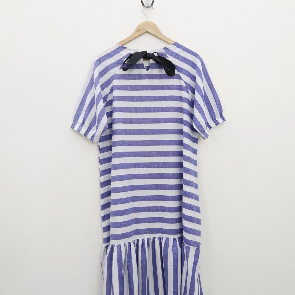 Enkra stripe long dress - Thejanclothes