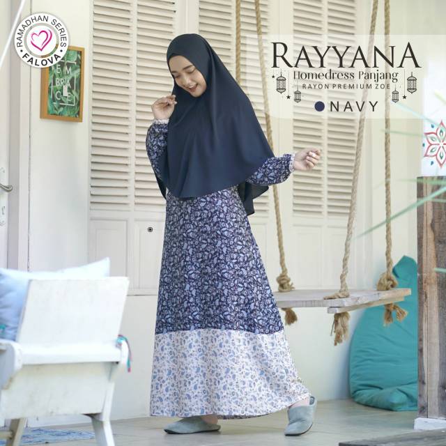 Homedress Panjang Rayyana Series by Falova