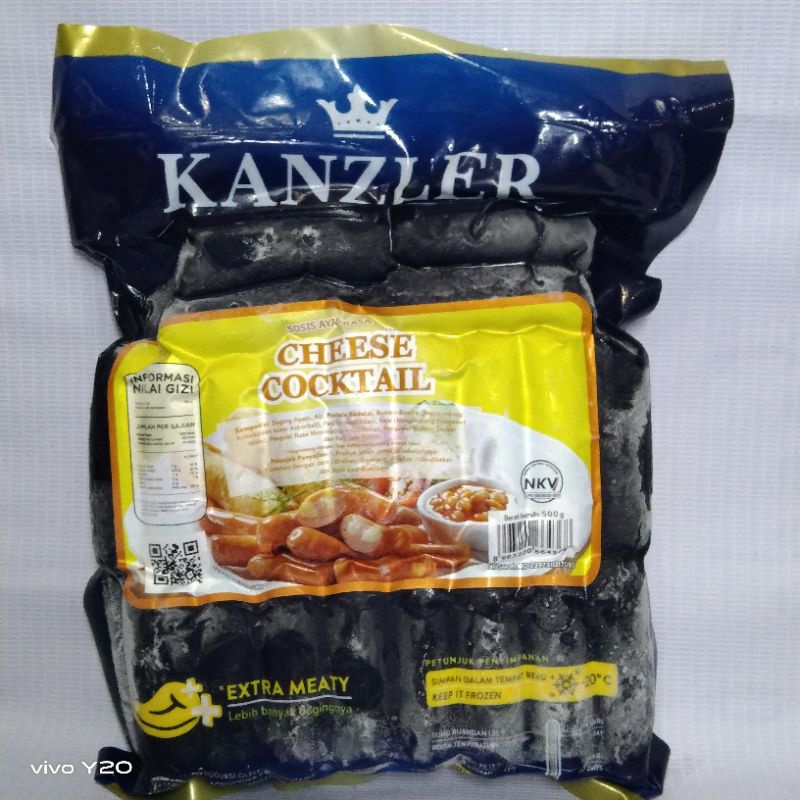 

Kanzler sosis cheese cocktail