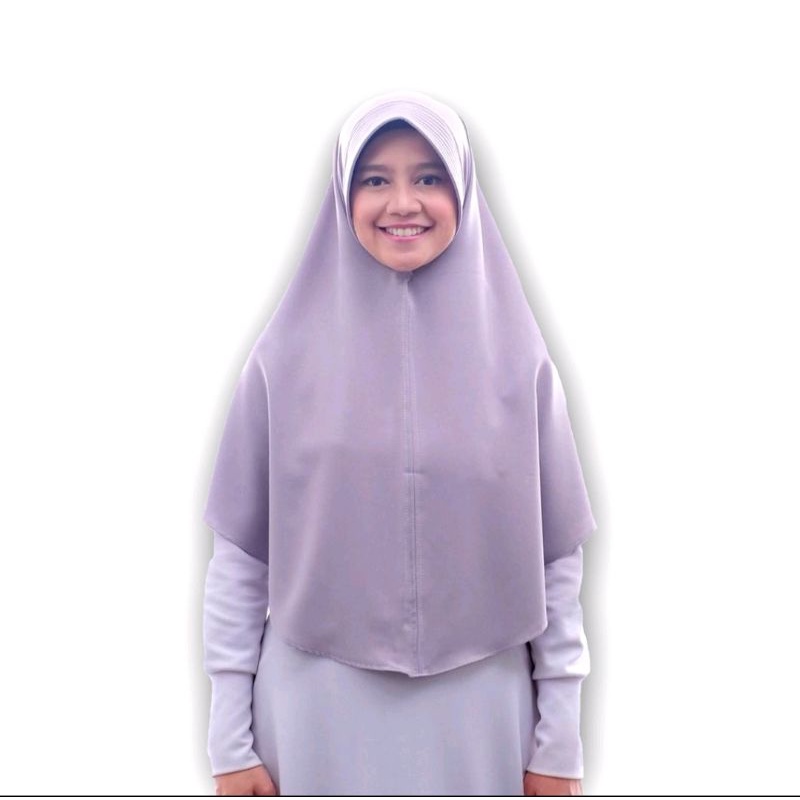 Jilbab instan / Hijab bergo maryam SIMPLE PAD JUMBO L murah (TANPA TALI)-1