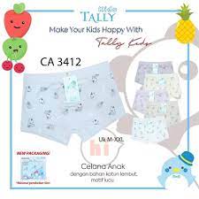 Celana dalam ANAK LAKI - LAKI Tally 3411 &amp; 3412