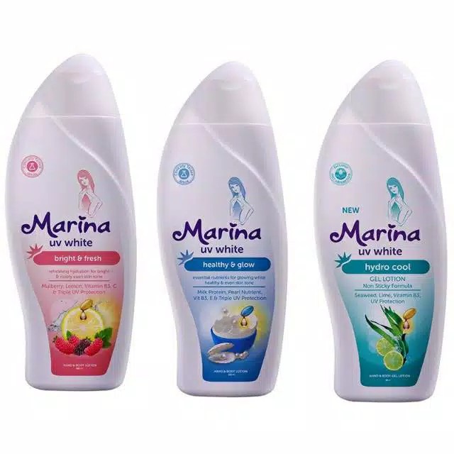 Marina Hand Body Lotion Natural UV White 50ml 100 Marina Hand Body Lotion Natural UV White 50ml 100