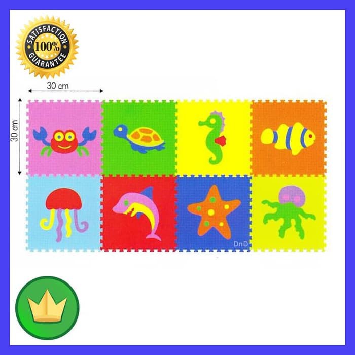 luckybs ALAS LANTAI PUZZLE EVAMATS HEWAN LAUT ALAS LANTAI EVAMAT