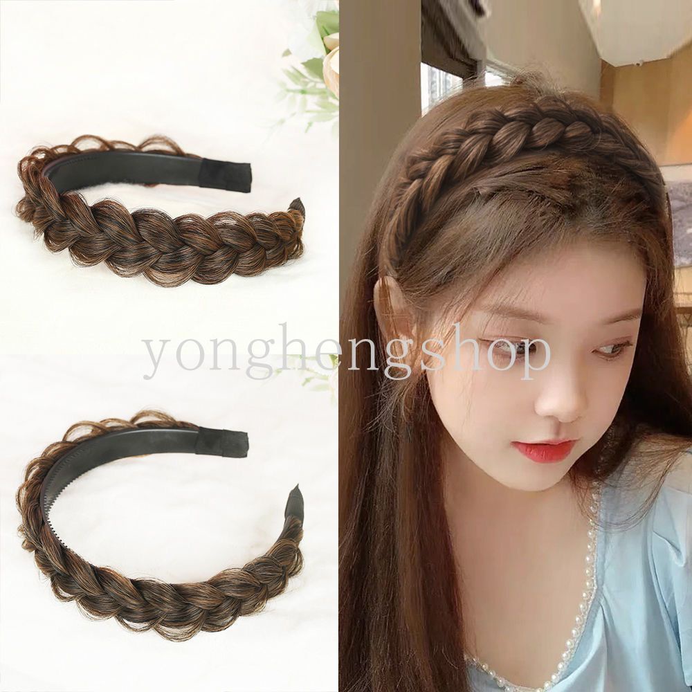 Bando Rambut Desain Tulang Ikan Gaya Bohemia Anti slip Untuk Pengantin Wanita