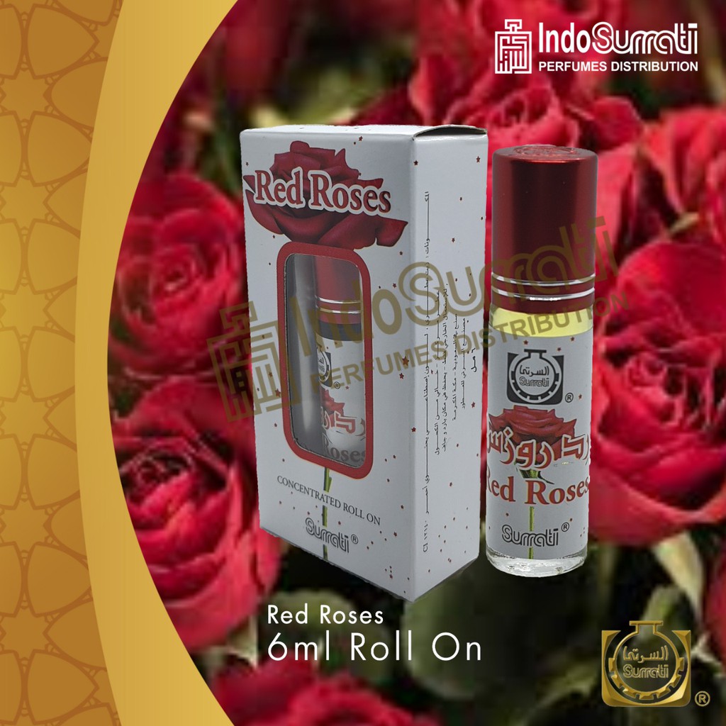 Parfum Red ROSE 6ml Roll On | Parfum Surrati | Surrati Perfumes | Bibit Minyak Wangi