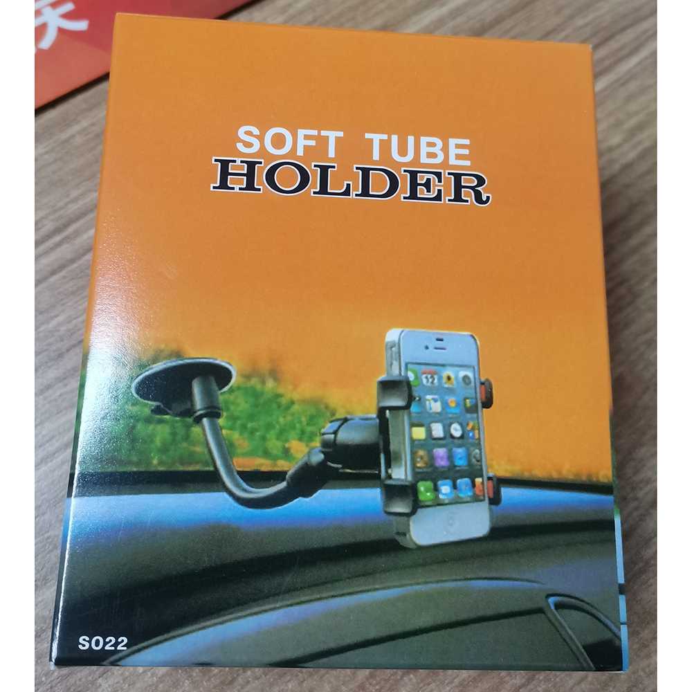 (100% BARANG ORI) Holder Smartphone Mobil Lazypod Flexible Neck 3.5-6 Inch - S022