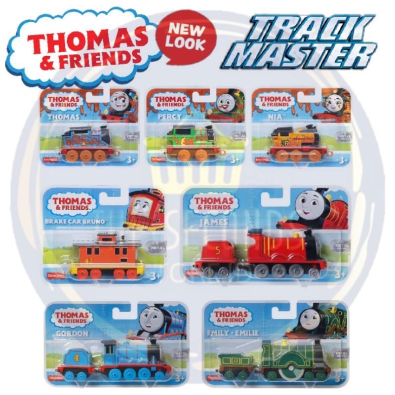 Terlengkap! Thomas &amp; Friends TrackMaster Push Along Series (Tanpa Baterai) - Original Mattel Fisher-Price