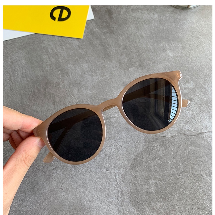 Round Frame Sunglasses Accessories Retro Korean Style Personality All-match Harajuku