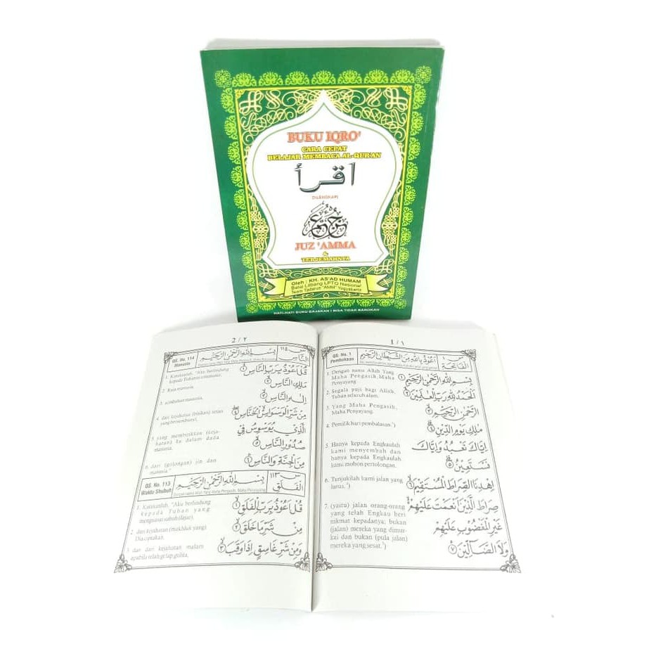 Buku IQRO Bendel Besar Plus Juz Amma CN - Buku Iqra - Buku Anak