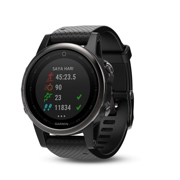 Garmin Fenix 5s - Sapphire Black