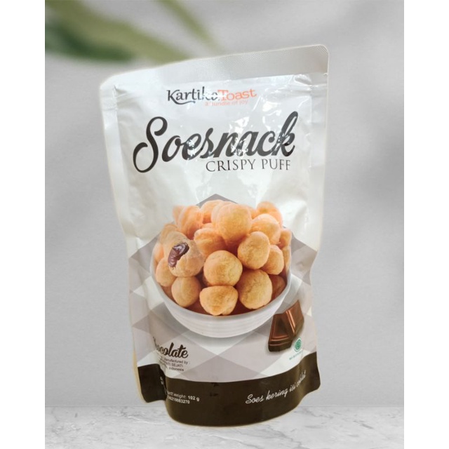 

Snack Kartika soes kering coklat