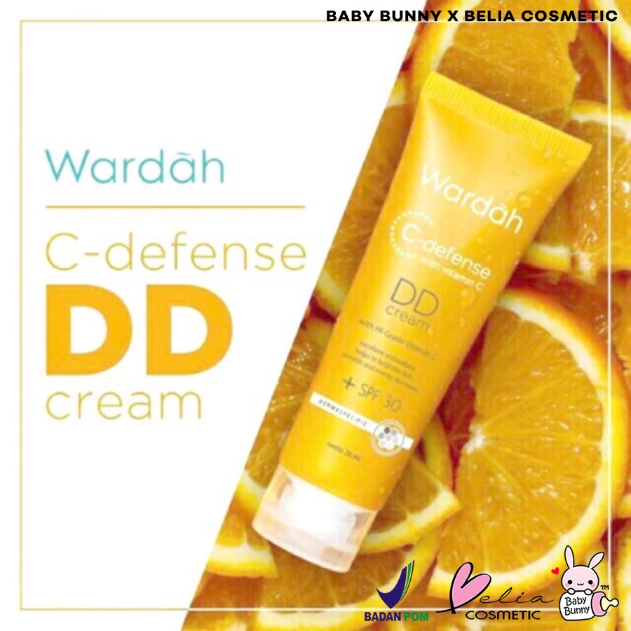 ❤ BELIA ❤ WARDAH C - Defense DD Cream 20ml Light / Natural