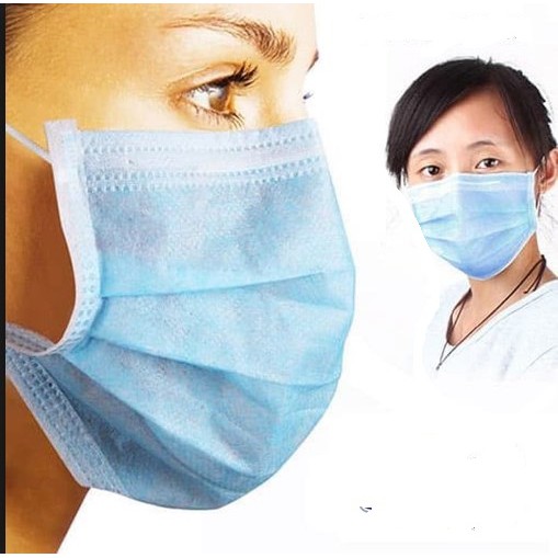 Masker Disposable Earloop - Masker Medis - Masker Mulut - Maser Indomaret Earloop 3 ply