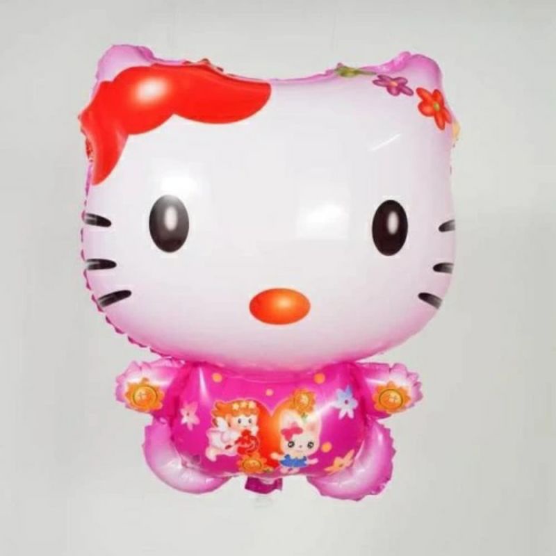 BALON GAS HELLO KITTY / BALON PLASTIK HELLO KITTY / BALON HELLO KITTY / BALON HK / BALON KARAKTER HE