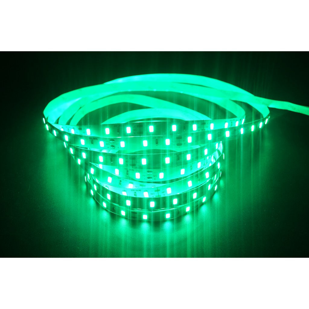 5730 / 5630 LED Strip 12V Luminus Lampu Selang LED Strip Plafon Warna Lampu Hijau