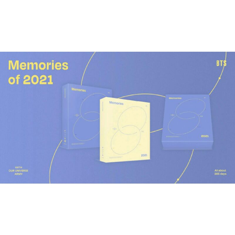 Pelunasan BTS Memories of 2021 DVD [FULLSET]