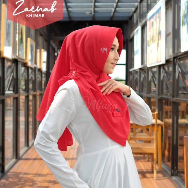 Zaenab Khimar AF 077 by Alfasa