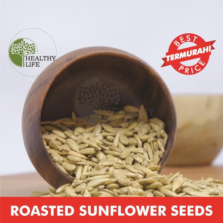 Organic Sunflower Seed / Biji Bunga Matahari (Kuaci Kupas) 250 gr