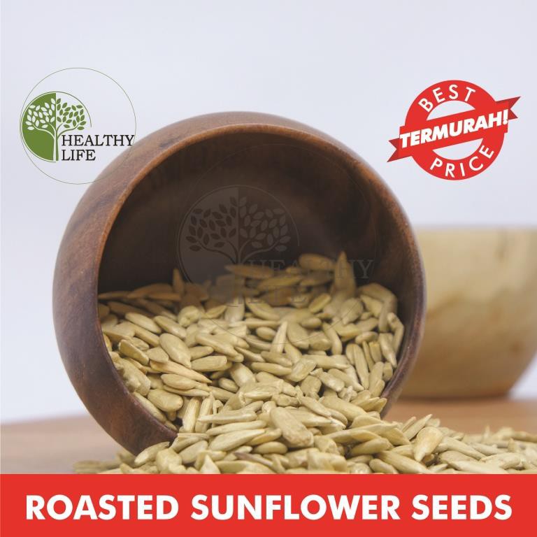 Roasted Organic Sunflower Seed 100 gr (matang)