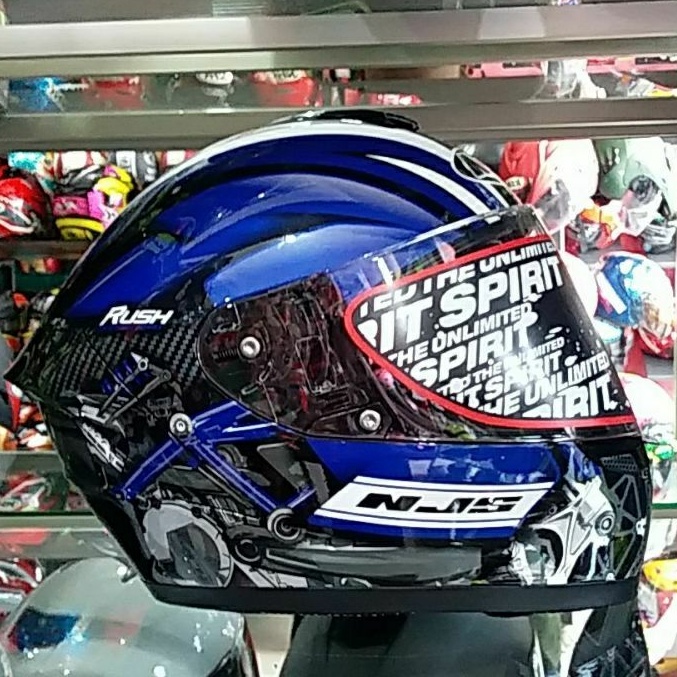 NJS ZX-1 RUSH BLACK BLUE