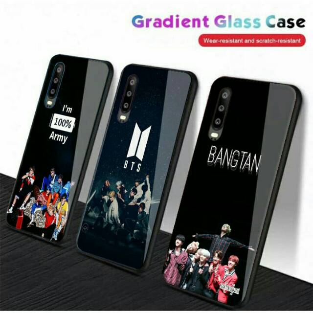 [K32] Soft Case Glass K-Pop For Oppo/Vivo/Xiaomi/Samsung/Iphone/Realme